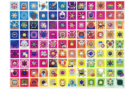 Takashi Murakami 108 Worldly Desires Print (Signed, Edition of 3
